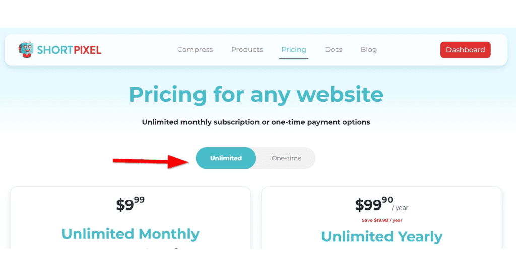 ShortPixel Pricing and Value Image