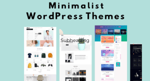 Minimalist WordPress Themes Image